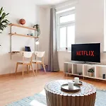 Apartmán Stilvolles - Balkon, Netflix, Nespresso, Zentral, Messe *