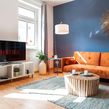 Stilvolles - Balkon, Netflix, Nespresso, Zentral, Messe Apartment Chemnitz