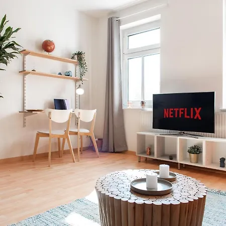 Apartamento Stilvolles - Balkon, Netflix, Nespresso, Zentral, Messe *