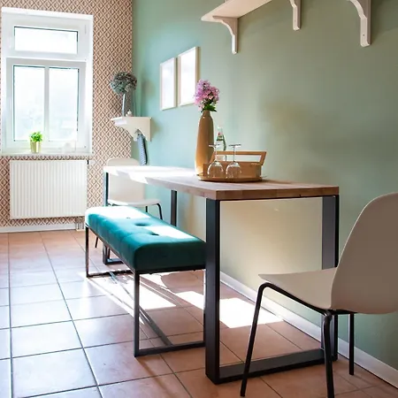 Apartmán Stilvolles - Balkon, Netflix, Nespresso, Zentral, Messe Chemnitz (Saská Kamenice)